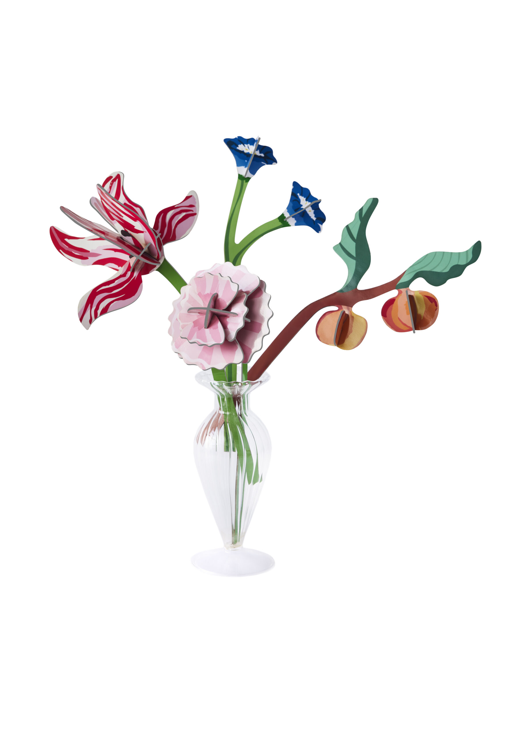 Flors de cartró - Set de 4 flors - Imatge 3