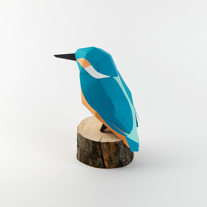Figura de paper - Blauet - Imatge 2
